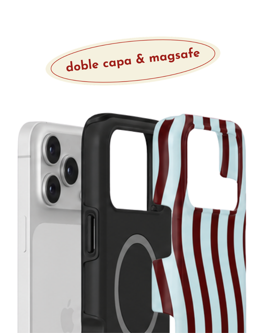 Case Toscana Marrón 2.0 / Doble Capa Magnética