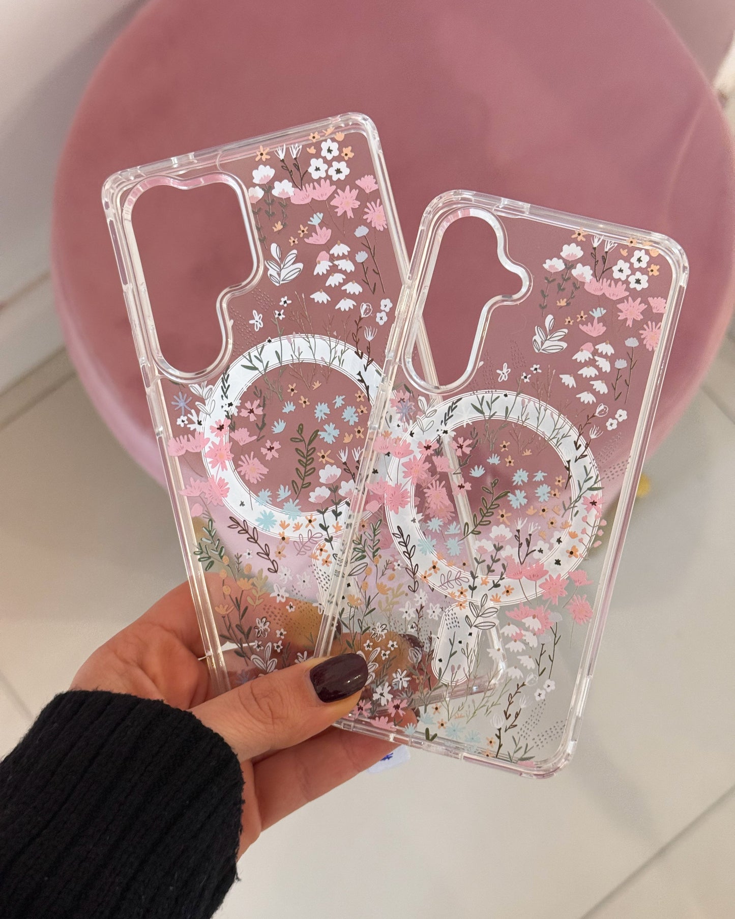 Case Magnética Flores / Samsung