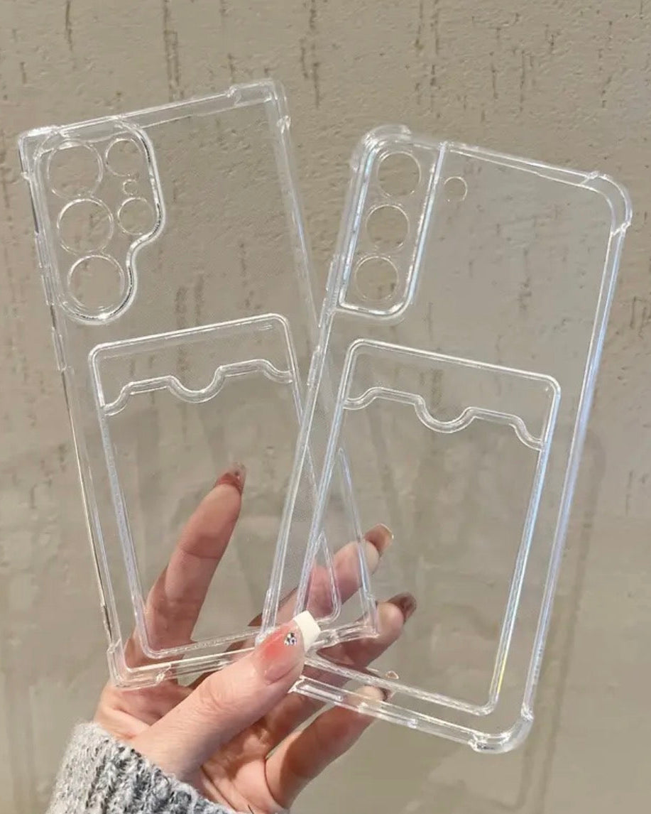 Case Tarjetero Transparente / Samsung