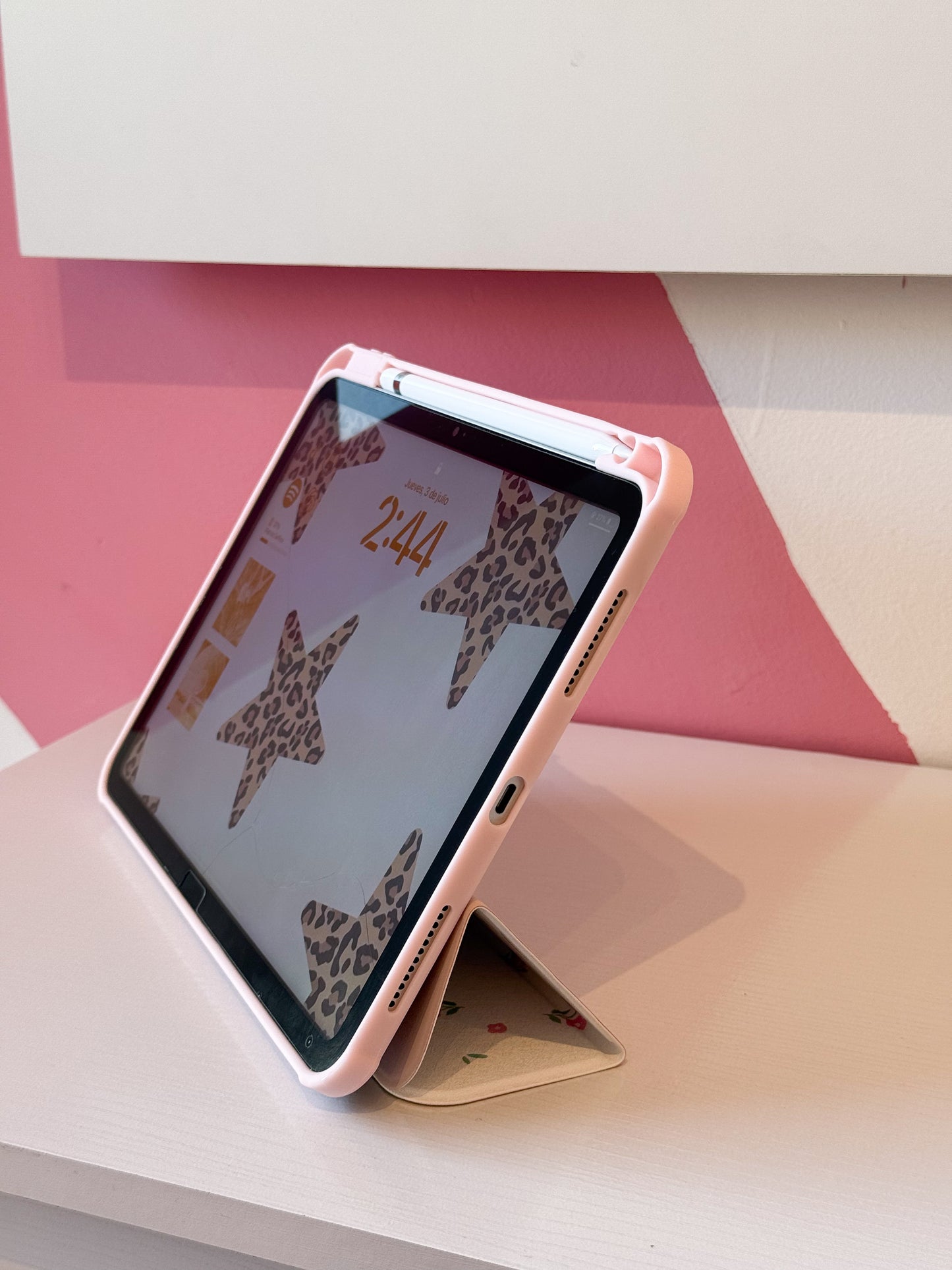 Case iPad Espejada Rose