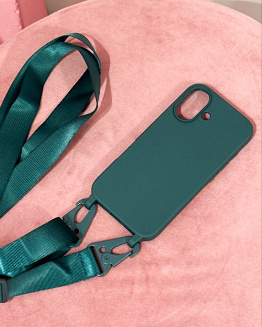 Case con Correa Verde