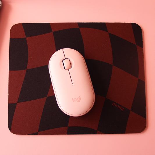 MousePad Damero Marrón