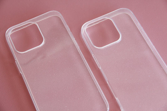 Case Glitter Transparente