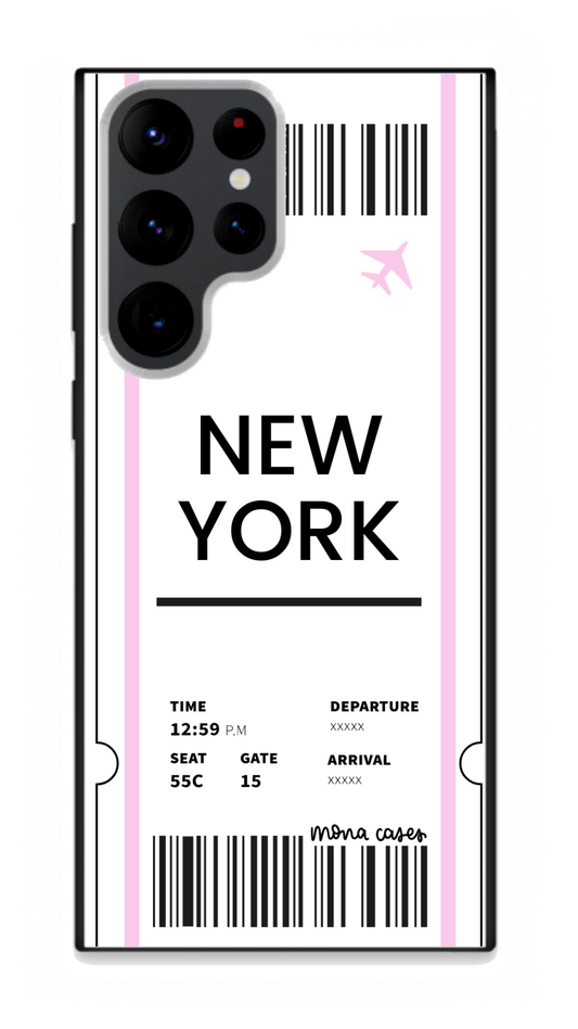 Case Boarding Pass - Personalizada - Samsung