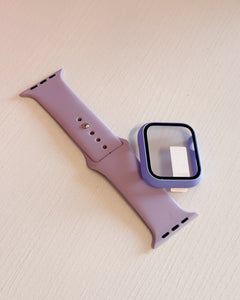 Pack Apple Watch / Correa & Case Lila