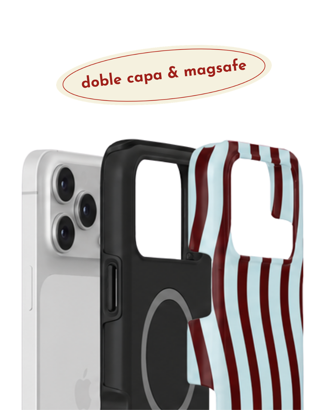 Case Toscana Marrón 2.0 / Doble Capa Magnética