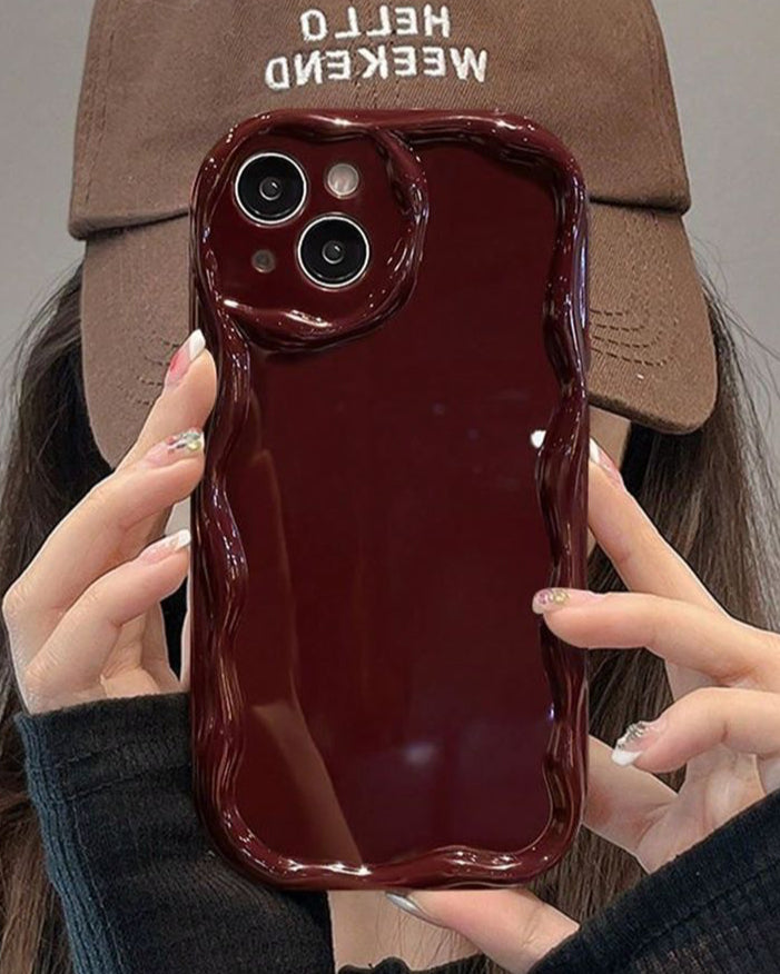Case Curvy Bordó