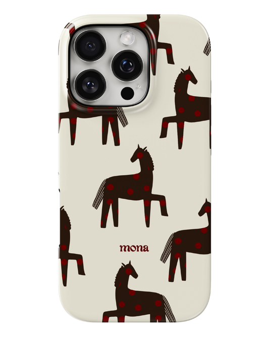 Case Wild Horses / Doble Capa Magnética