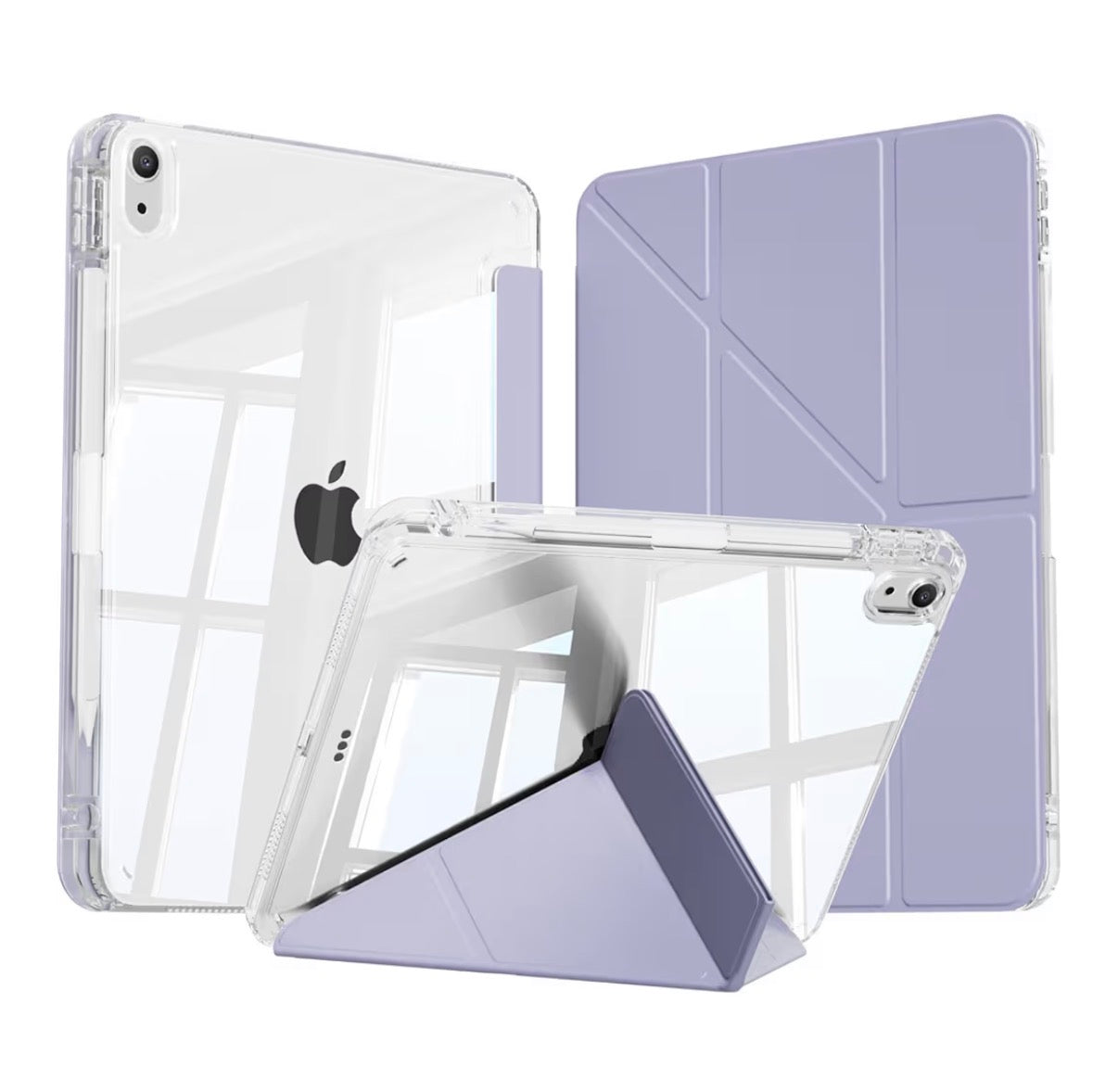 Case iPad Transparente / Lila
