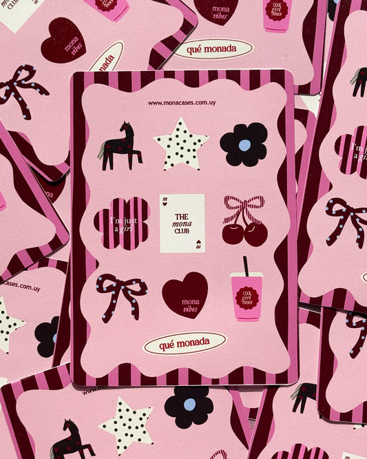Stickers Coleccionables mona