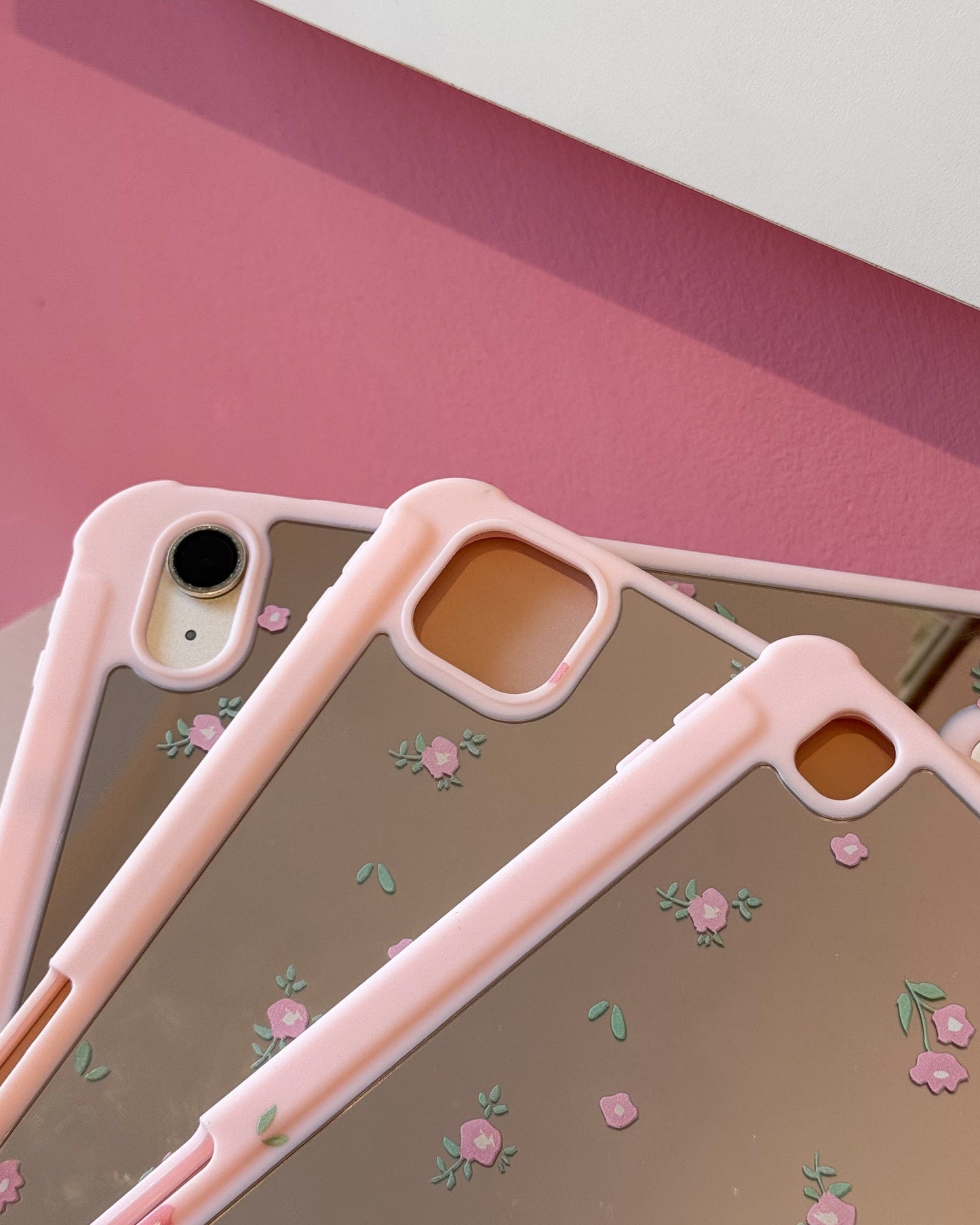 Case iPad Espejada Rose
