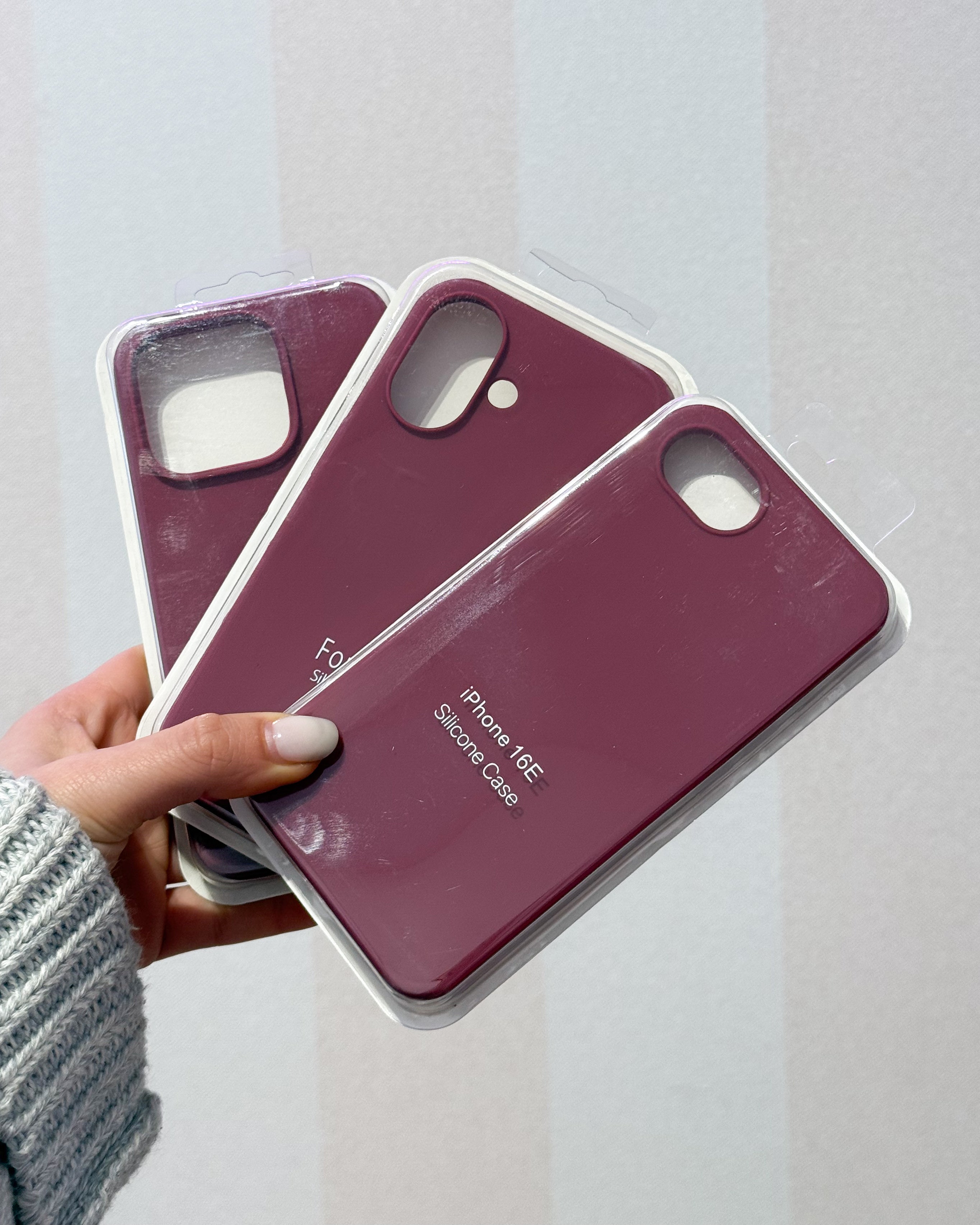 Silicone Case Cherry Red