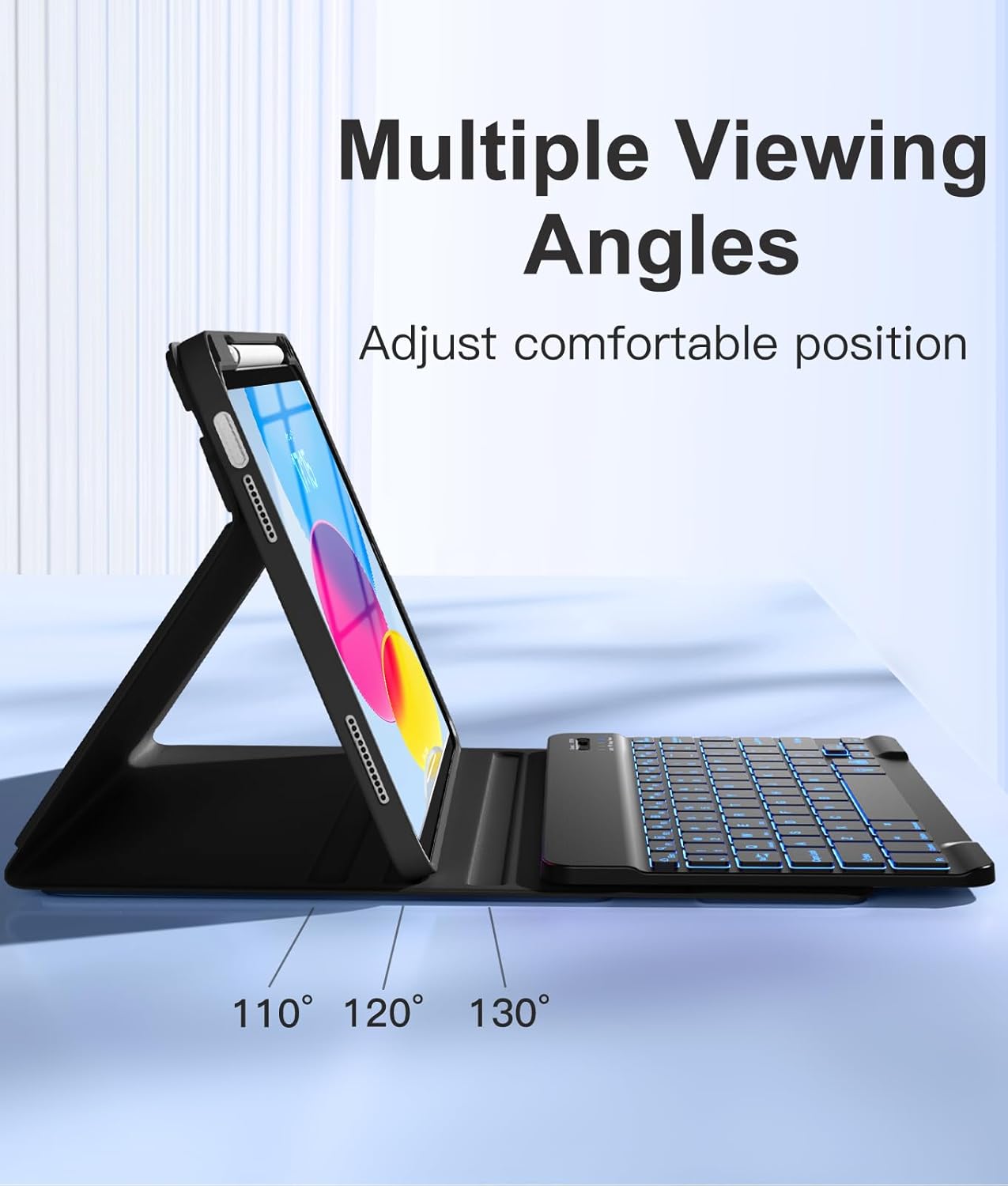 Case iPad con Teclado / Negro