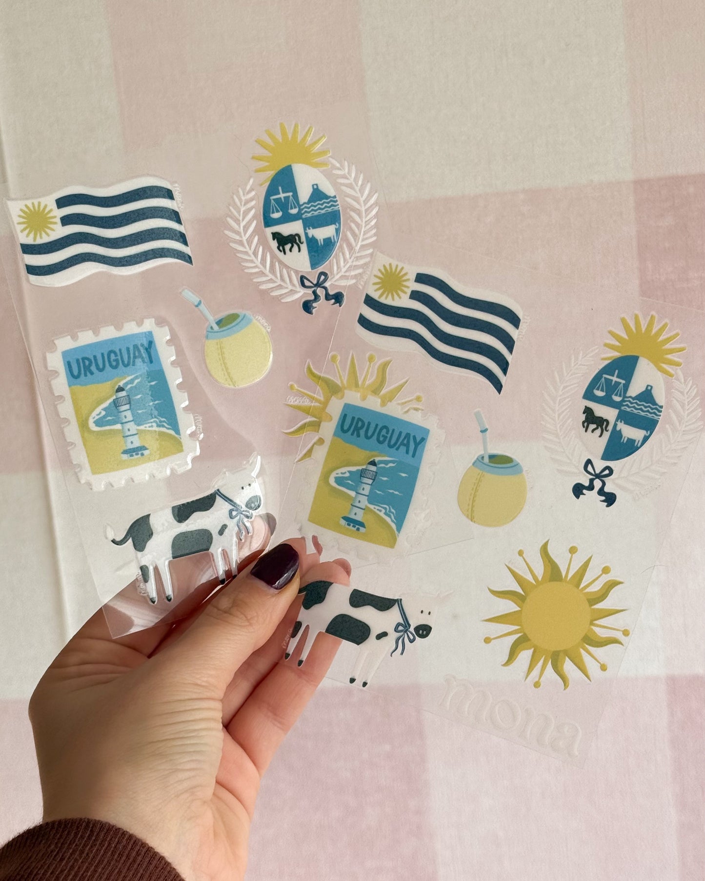 Stickers DTF Celeste by Mona