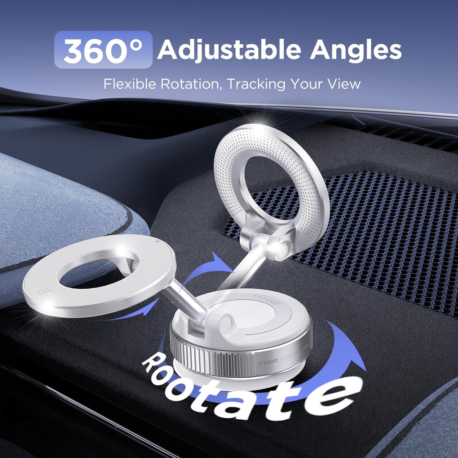 Soporte Magnético con Ventosa