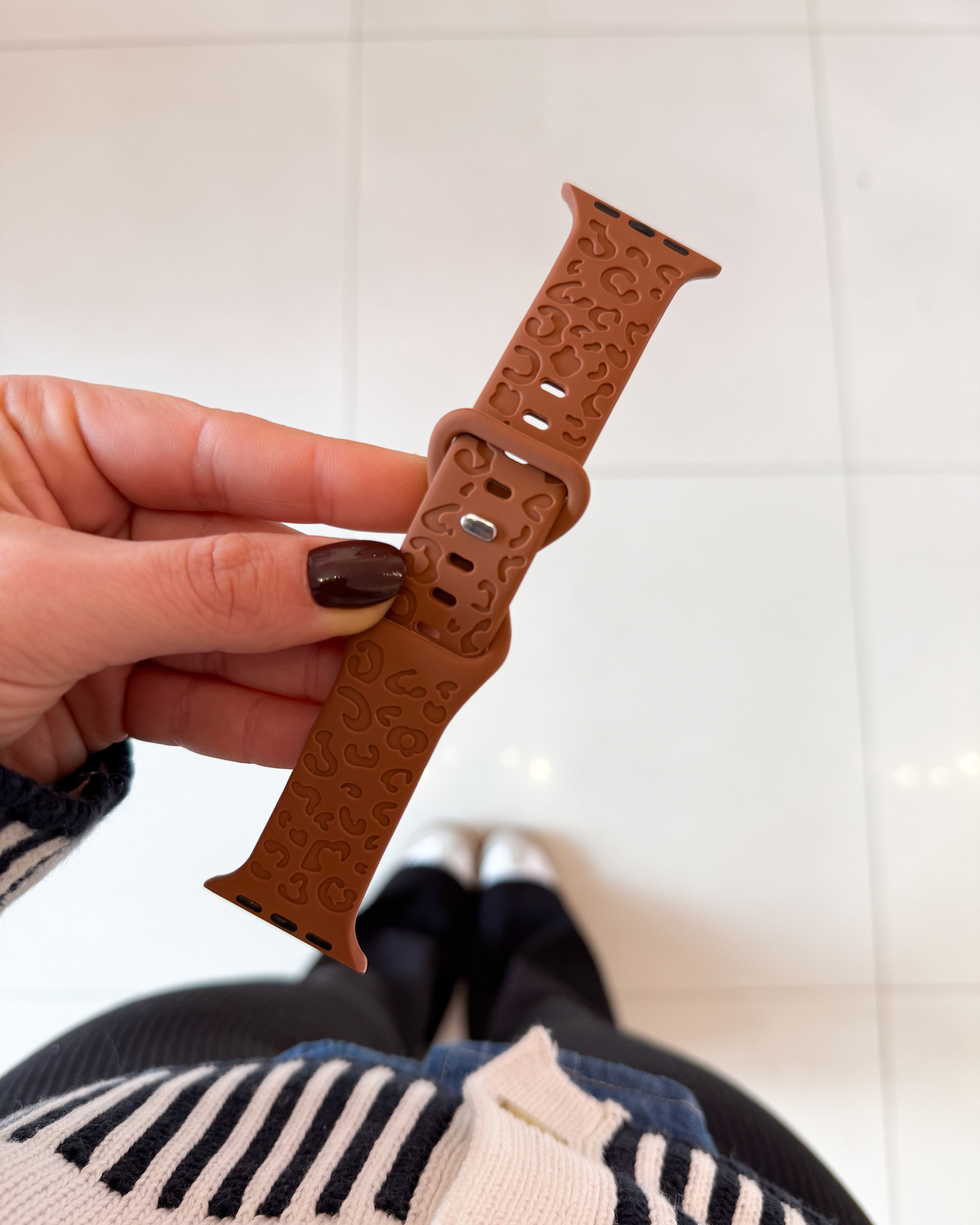 Correa Apple Watch Print / Marrón