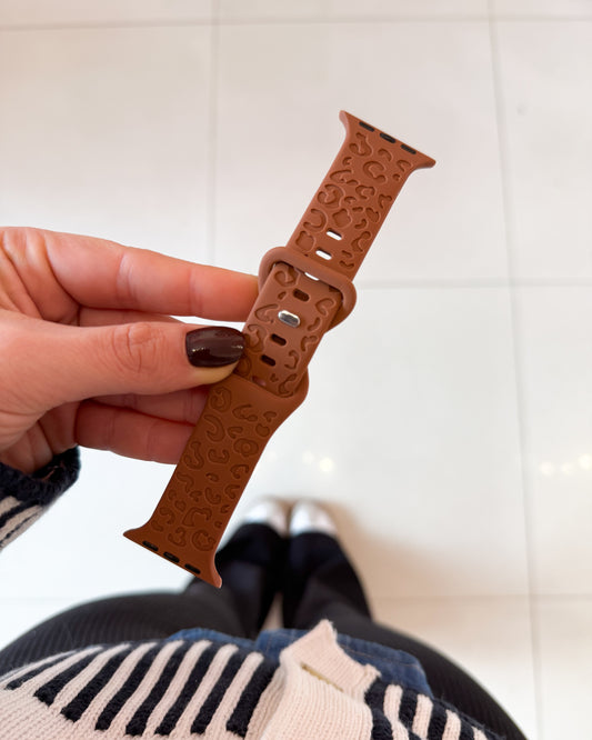Correa Apple Watch Print / Marrón