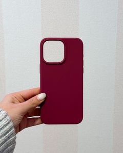 Silicone Case Cherry Red