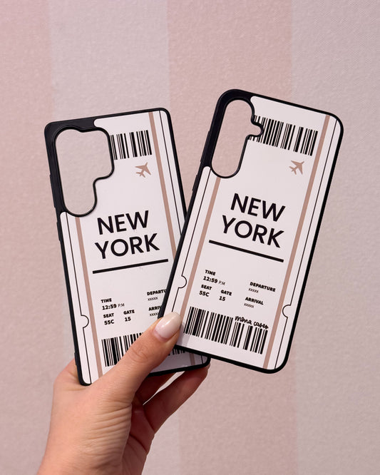 Case Boarding Pass New York / Samsung