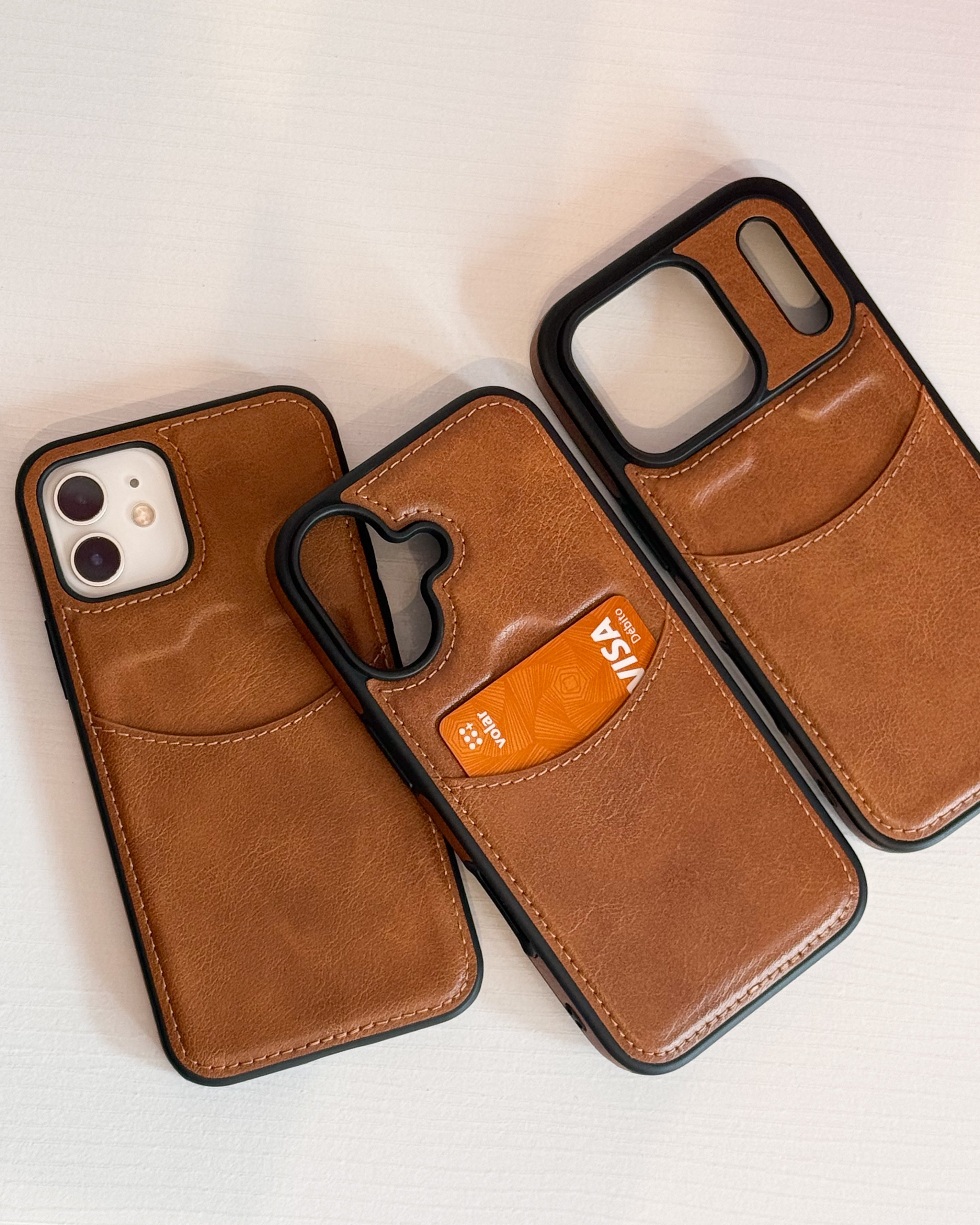 Case Eco Cuero con Tarjetero