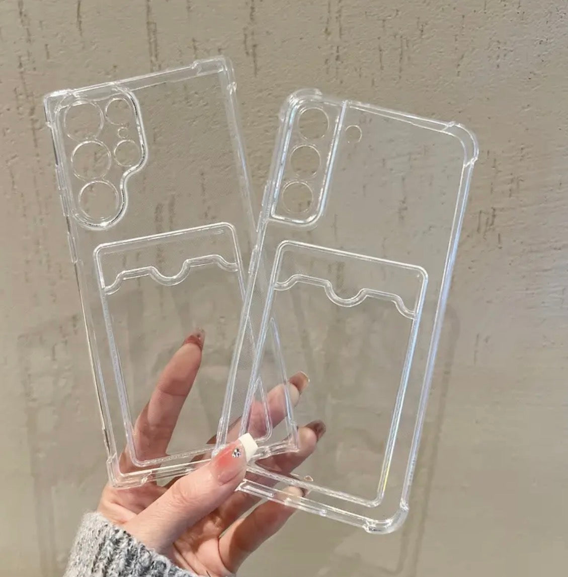 Case Tarjetero Transparente / Samsung