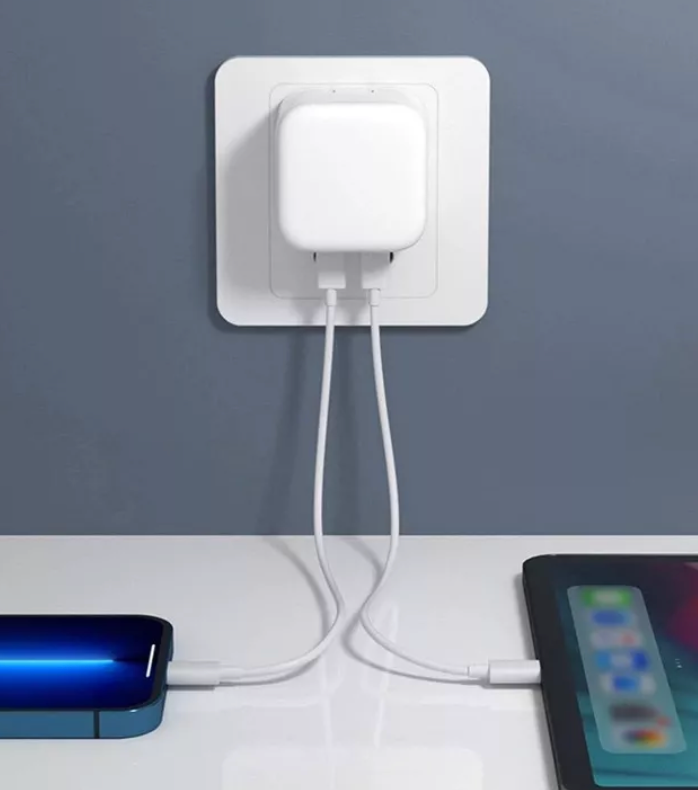 Ficha doble USB-C