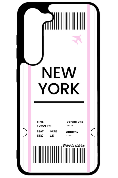 Case Boarding Pass - Personalizada - Samsung