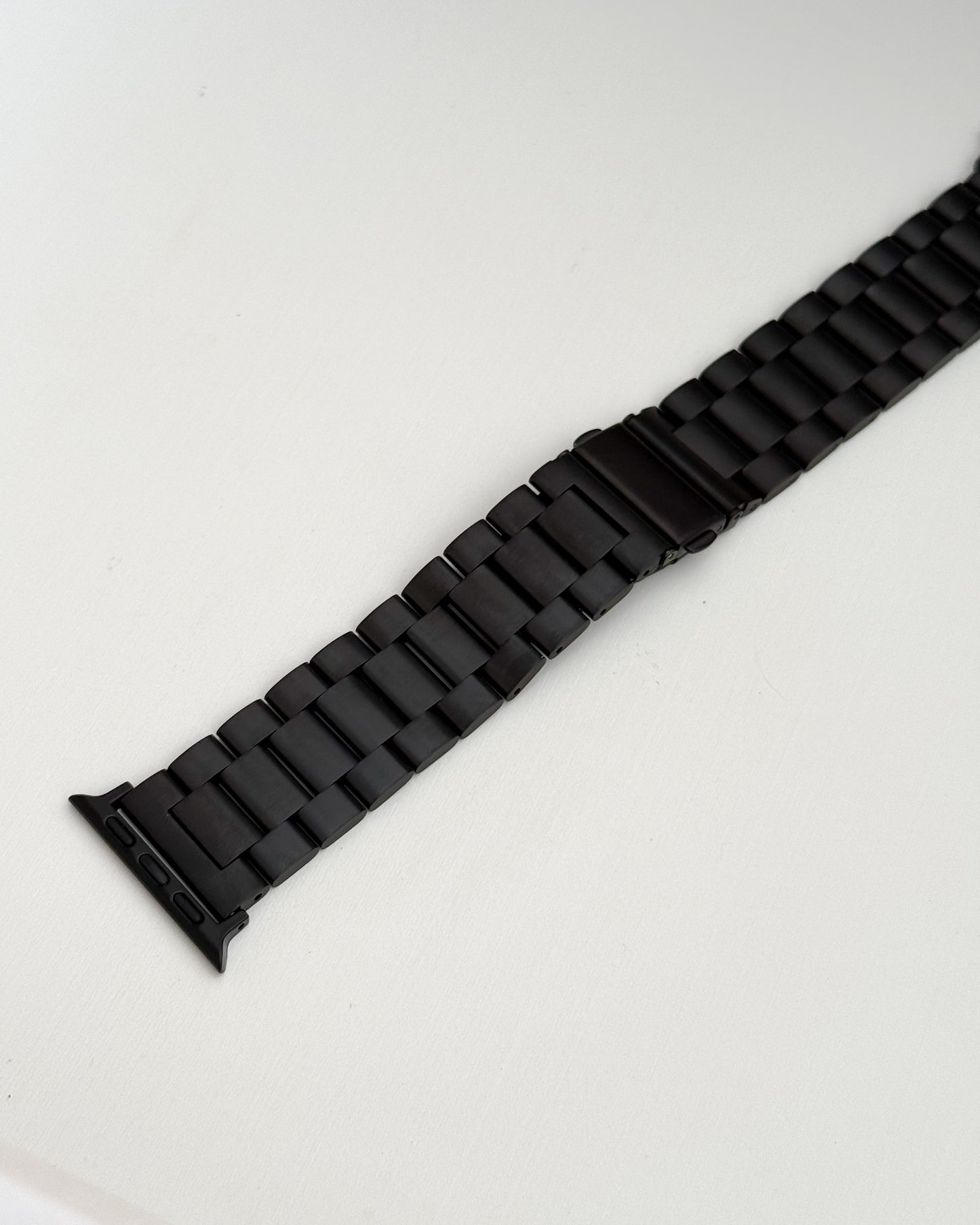 Correa Apple Watch Clásica Premium / Negro Mate