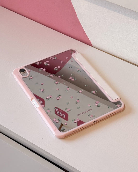 Case iPad Espejada Rose