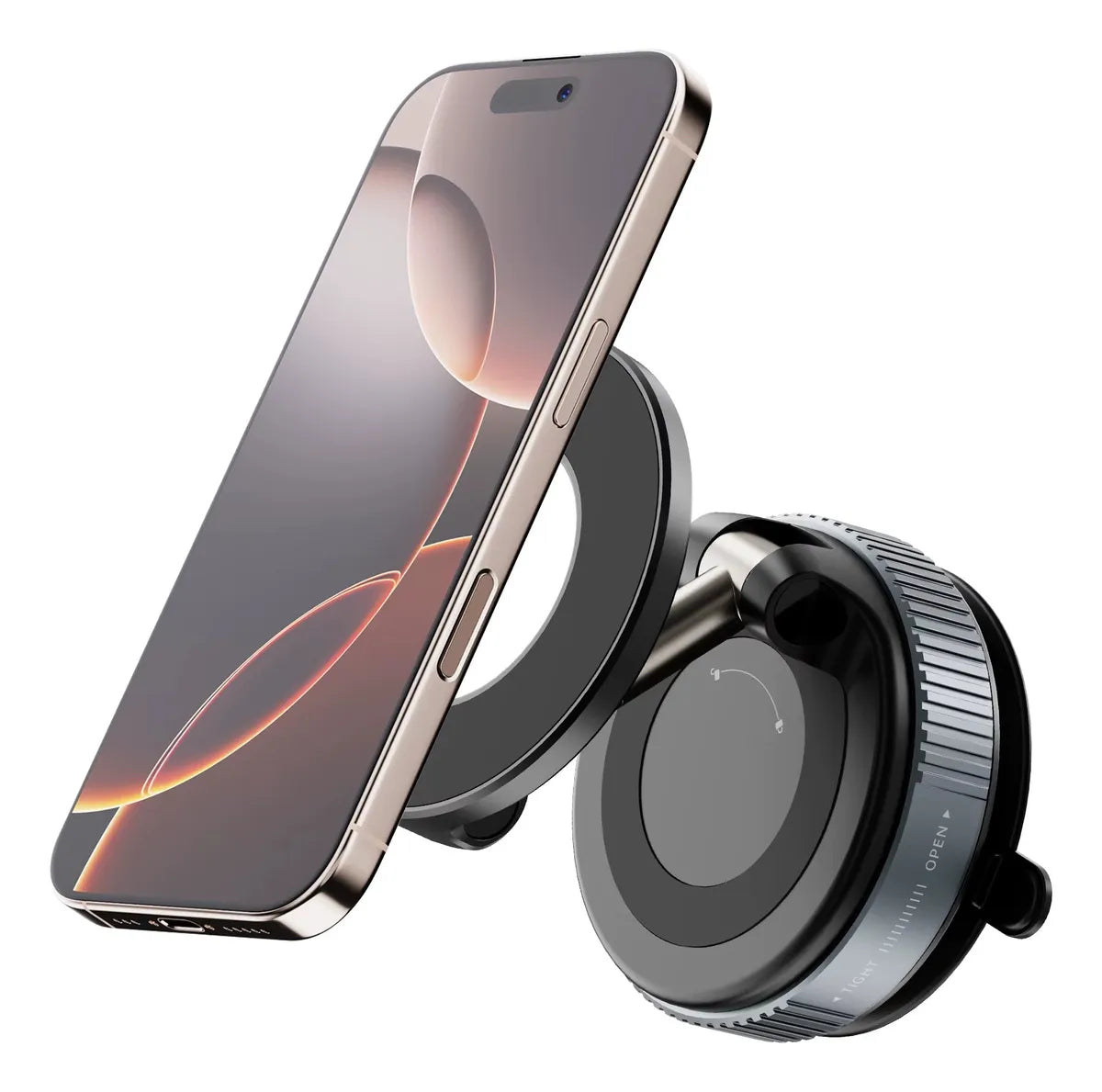 Soporte Magnético con Ventosa