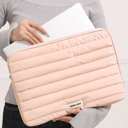 Funda Laptop Puffer / Rosa