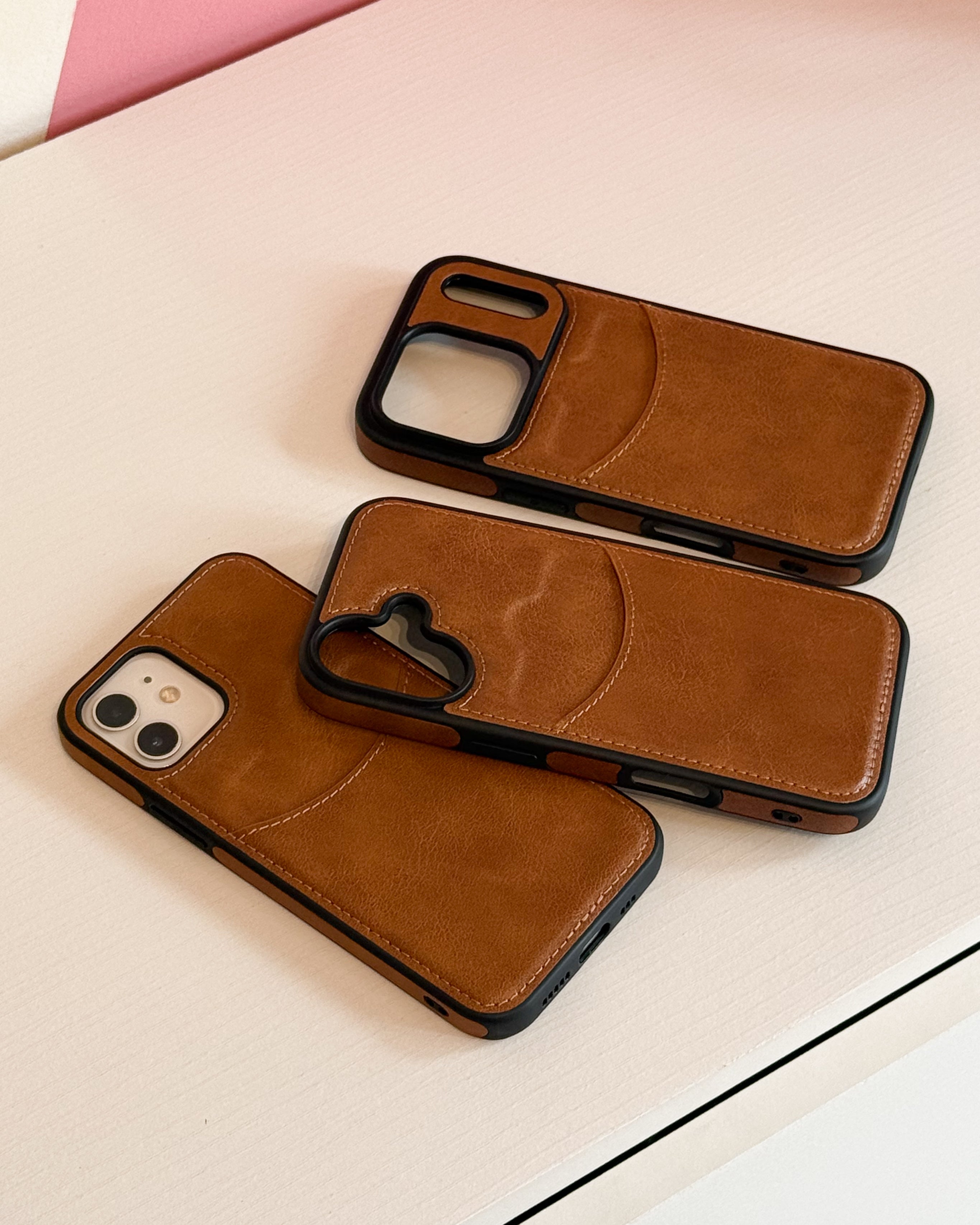 Case Eco Cuero con Tarjetero