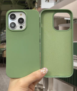 Case Silicona Verde