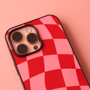 Case Damero Rosa / Samsung