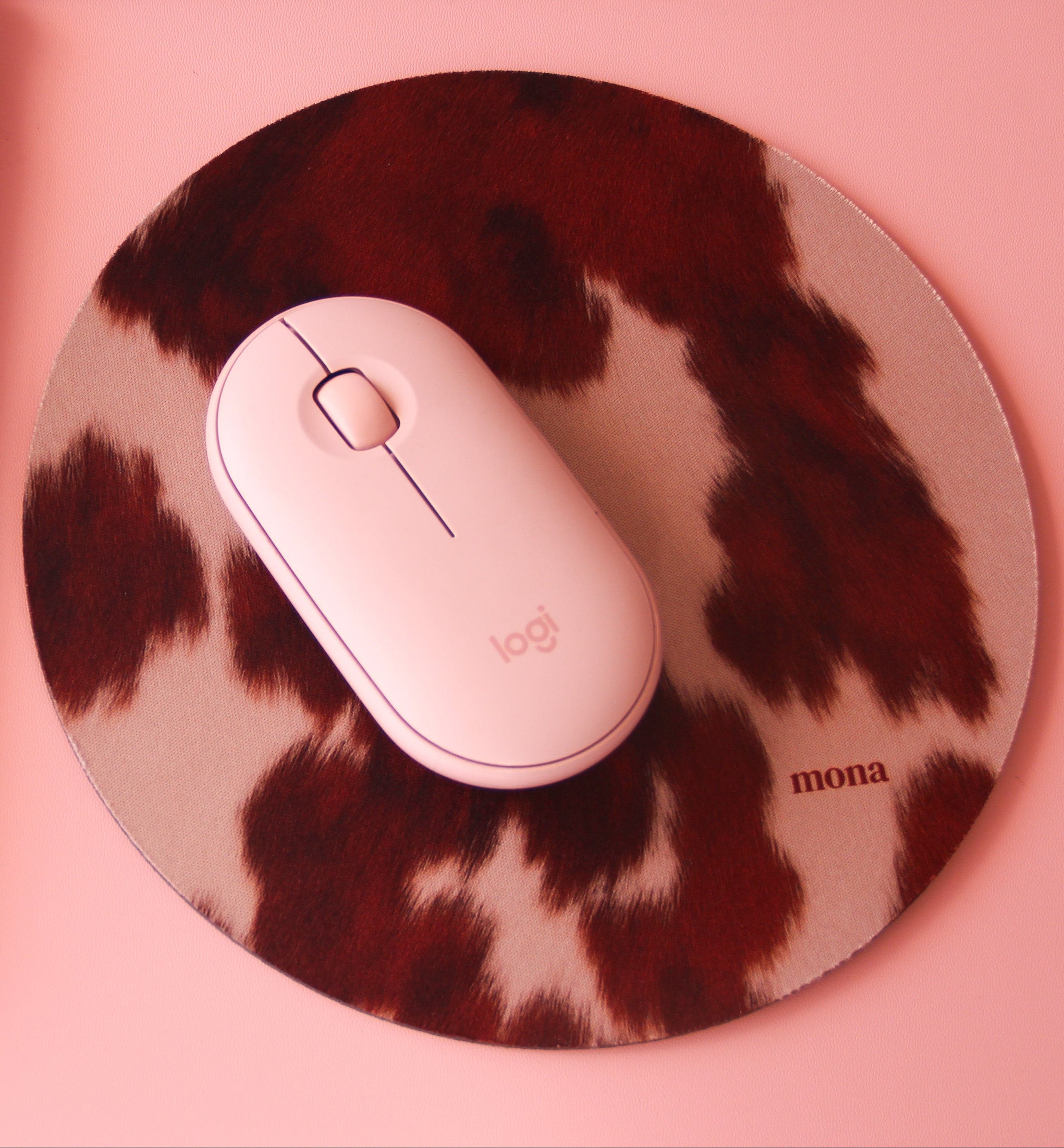 MousePad Cow Print