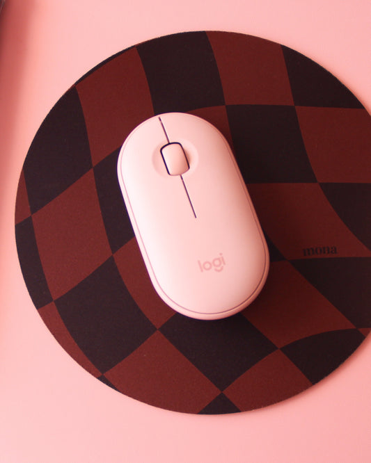 MousePad Damero Marrón