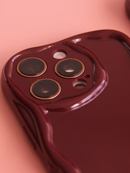 Case Curvy Bordó