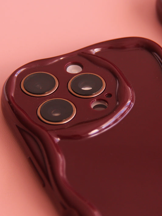 Case Curvy Bordó