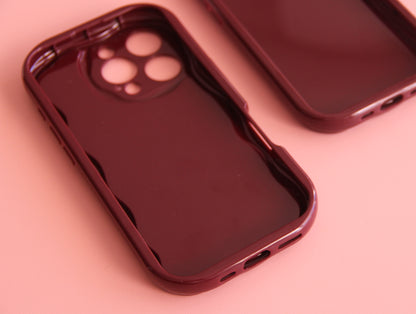 Case Curvy Bordó