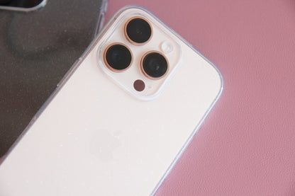 Case Glitter Transparente
