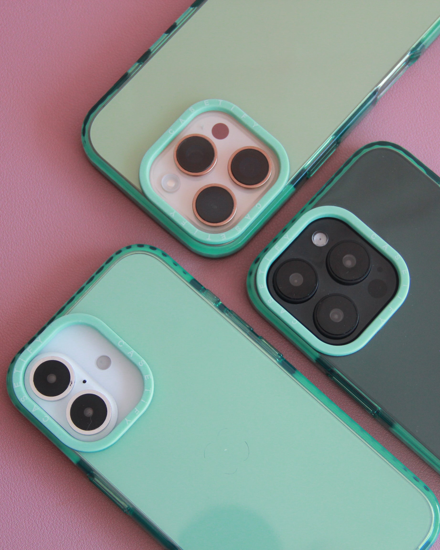 Casetify Transparente Aqua