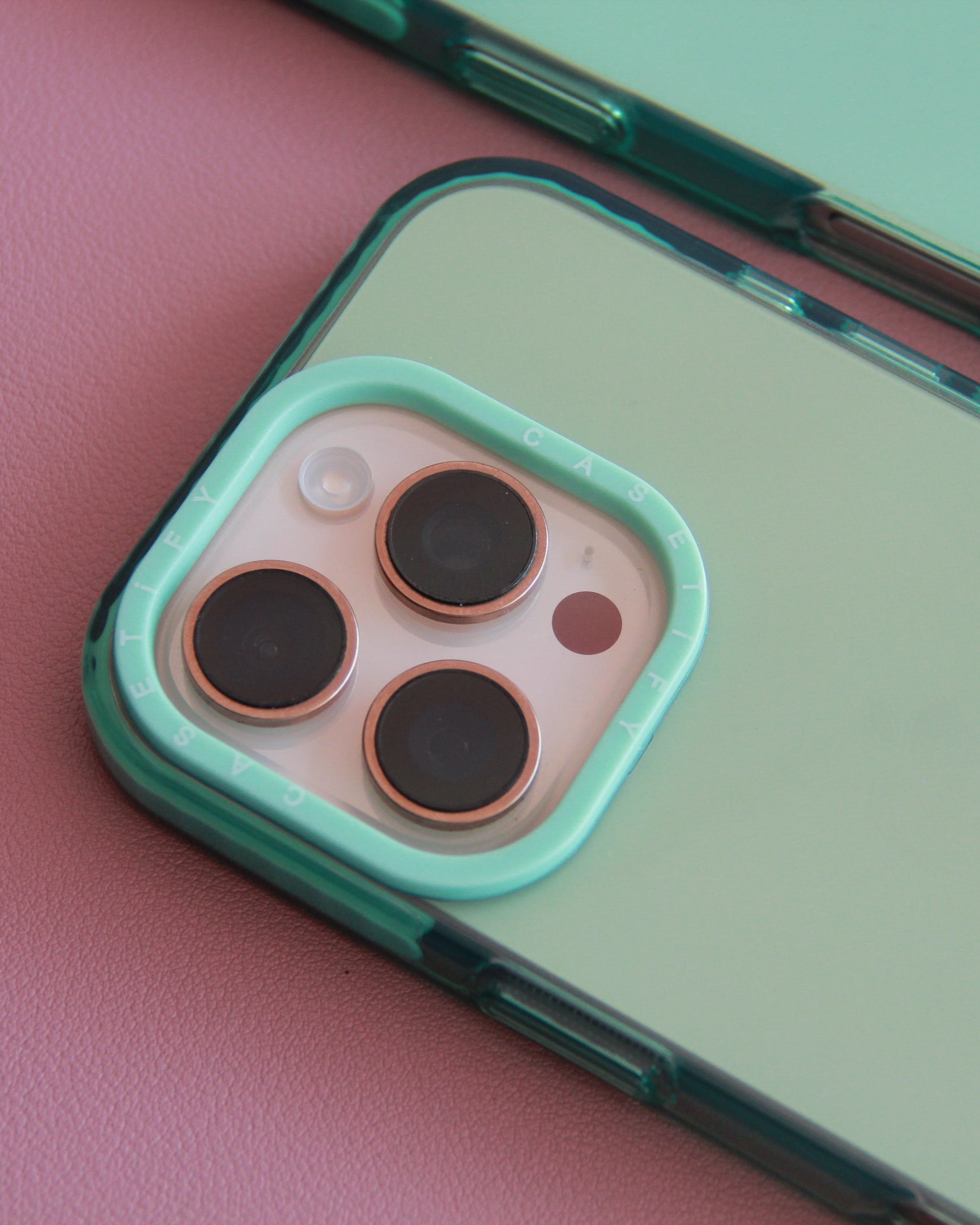 Casetify Transparente Aqua