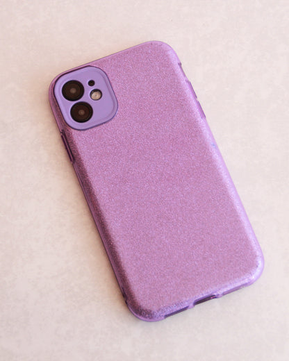 Case Glitter Violeta