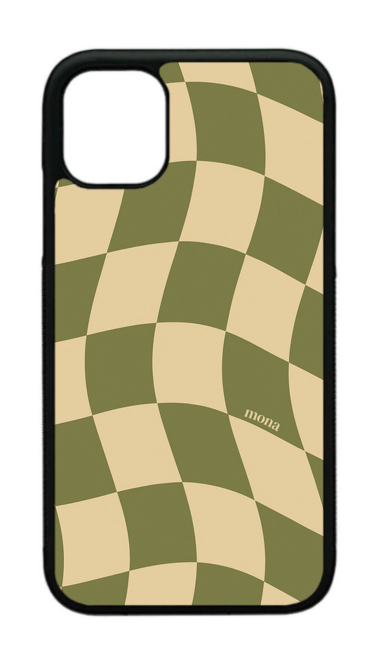 Case Damero Verde